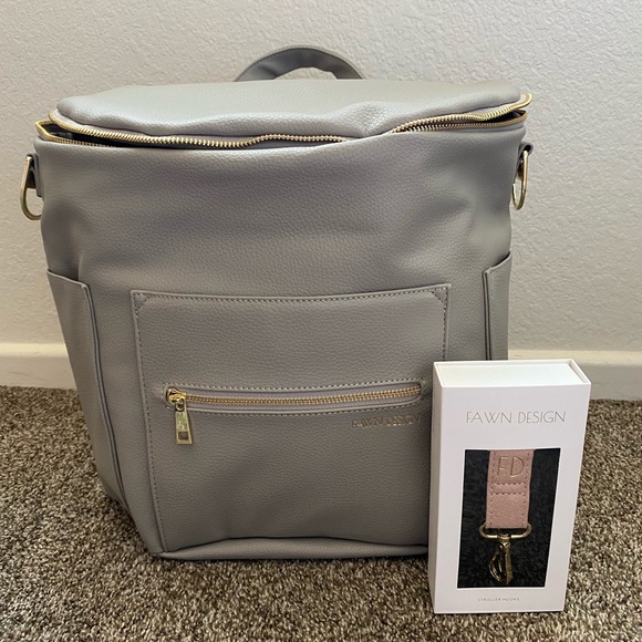 fawn design stroller hooks